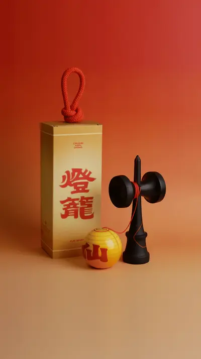 “Lantern” kendama