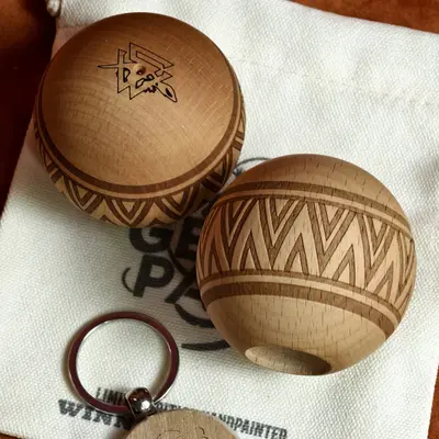 Winner kendama Gecko paint Alpha tama only