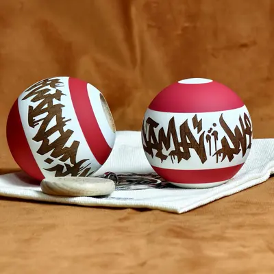 Winner kendama Gecko paint R&W Graffiti tama only
