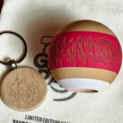 Winner kendama Gecko paint Red Graffiti tama only Pre Order